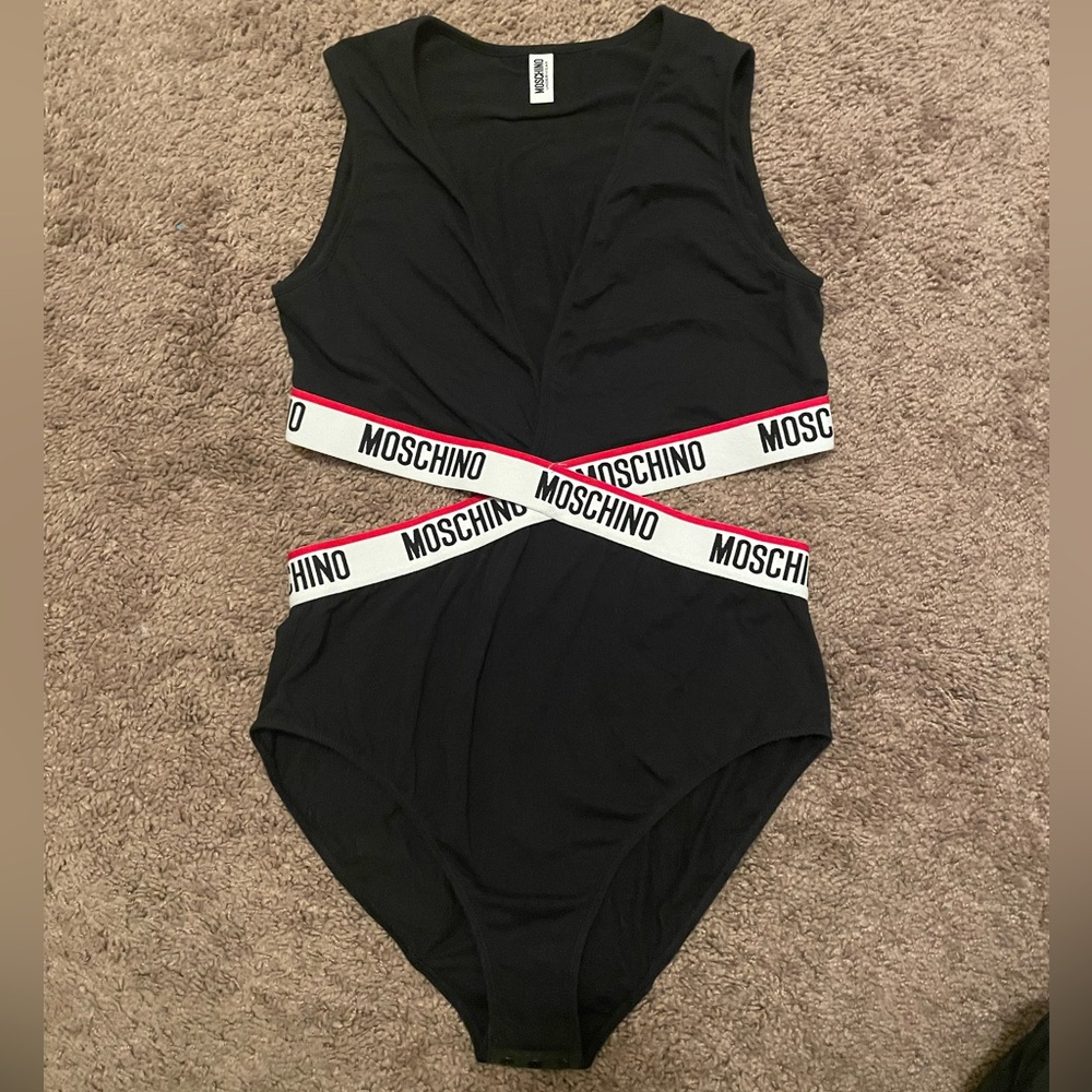 Moschino adjustable onesie